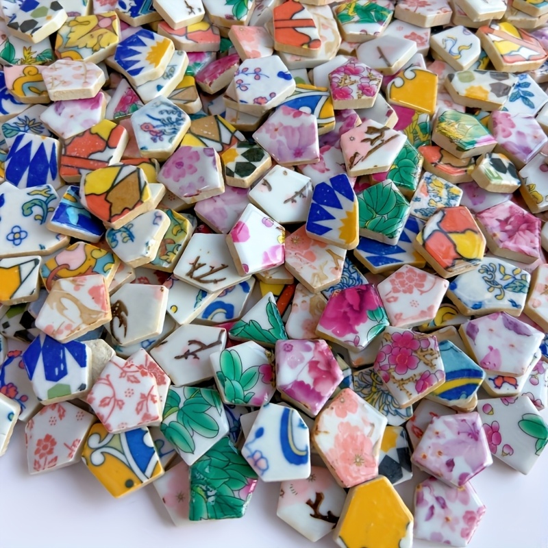 Candle Making Los Angeles - 100/200 Grams of Colorful Mosaic Materials,
