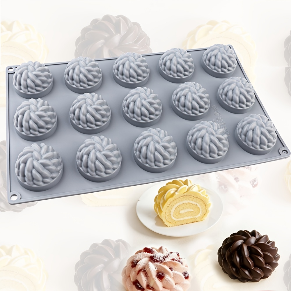 Candle Making Los Angeles - 1Pc Cake Mold Santa Ana Floral