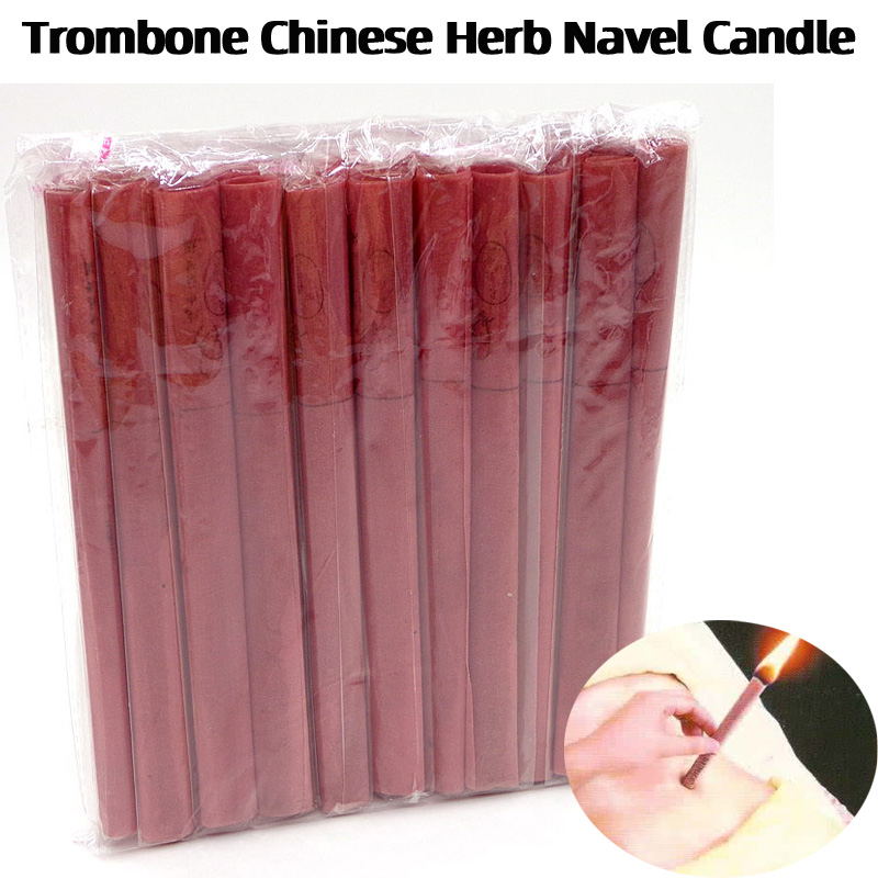 Candle Making Los Angeles - Navel Candle Length Cornucopia in Herbal