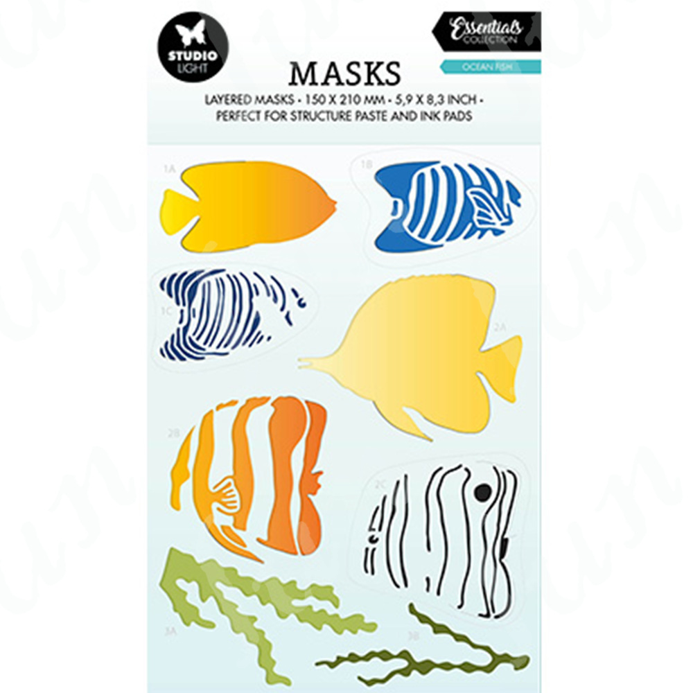 2023 New Ocean Fish Stencils M - Candle Making Kit Wholesale review and price