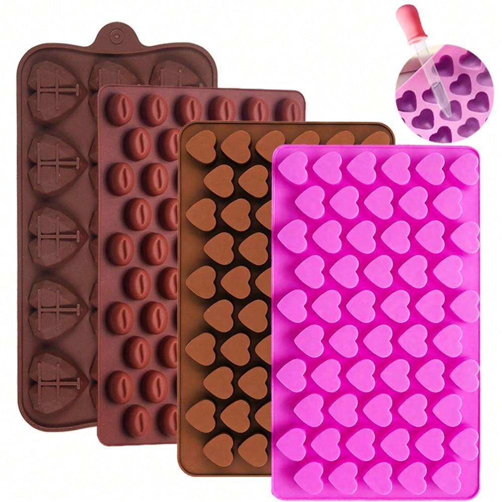 2pcs/set Heart-shaped Coffee B - Soy Wax Pillar Blend review and price