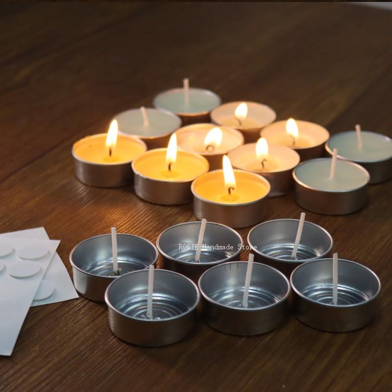 Empty Tea Wax Circular Aluminu - Soy Wax Pillar Blend review and price
