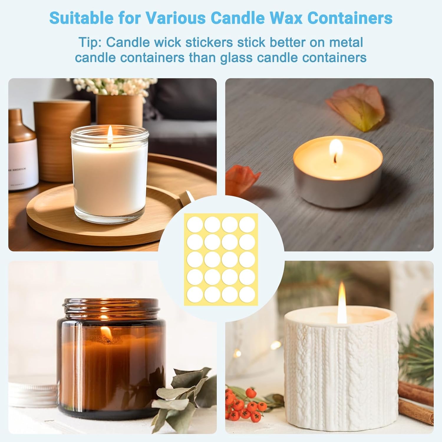 400PCS/100PCS Candle Wick Stic - Candle Making Temperature review and price