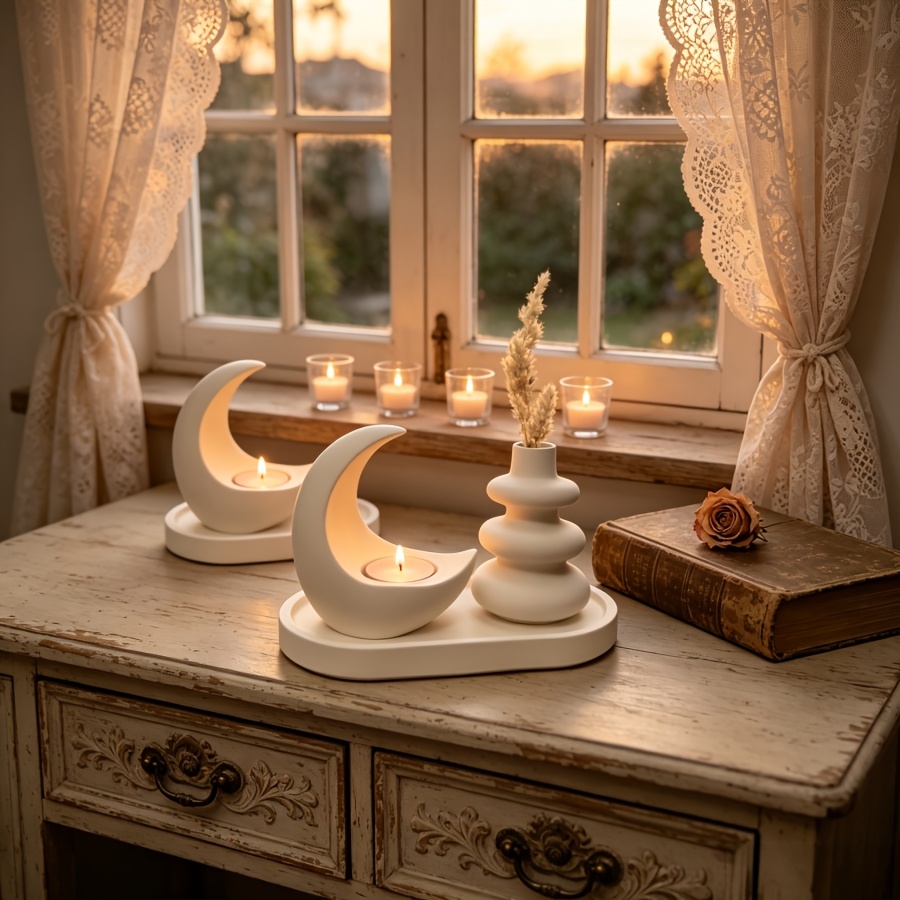 4pcs Set Including Moon Candle - Candle Making Kit Wholesale review and price