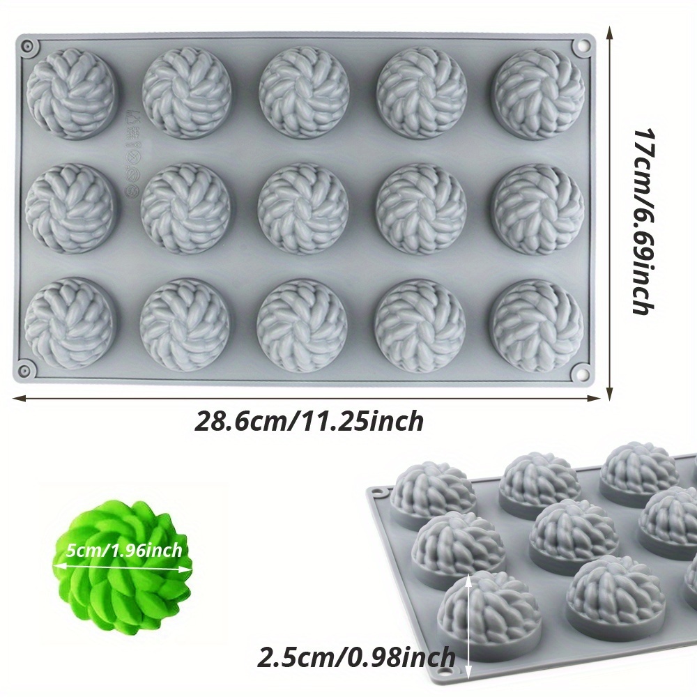 1Pc Cake Mold Santa Ana Floral - Candle Making Los Angeles review and price
