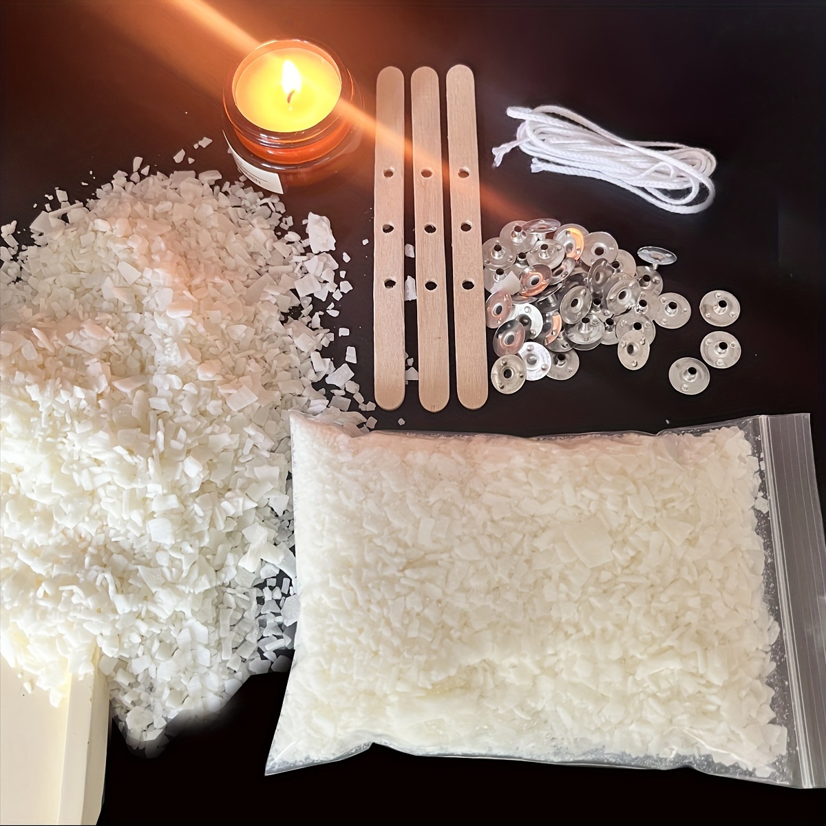 Candle Making Kits 100G Soy Wa - Soy Wax Pillar Blend review and price
