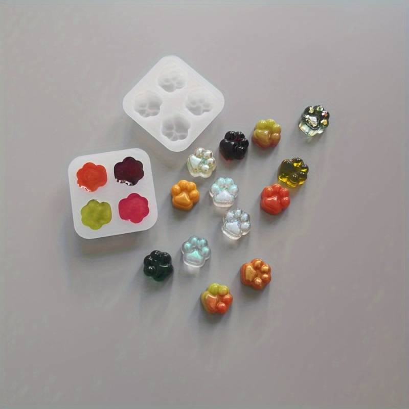1Cat Paw Pattern Silicone Mold - Candle Making Kit Wholesale review and price