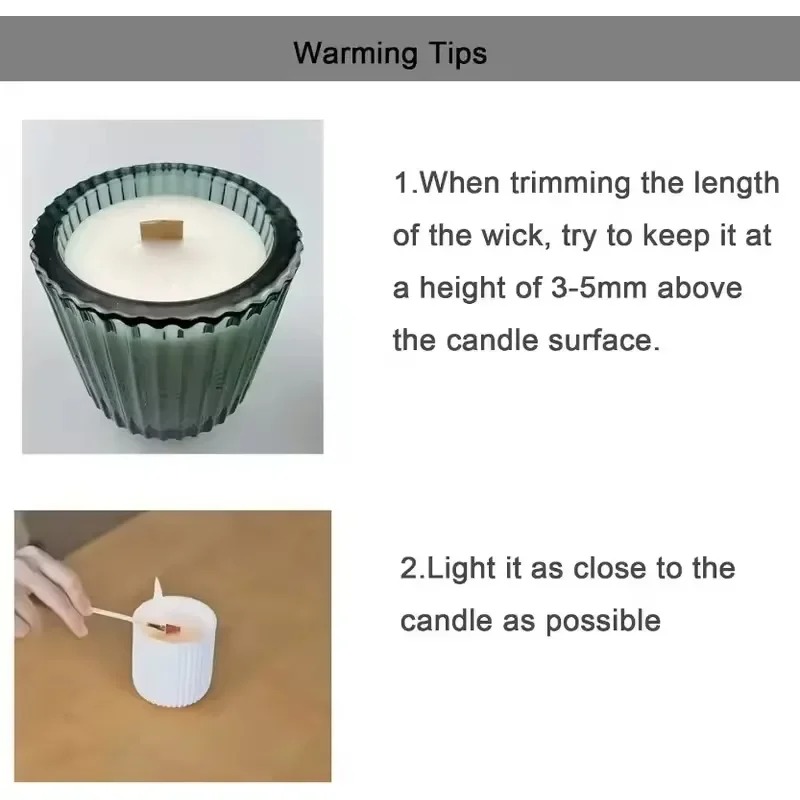 Natural Wooden Candle Wicks Wo - Soy Wax Pillar Blend review and price