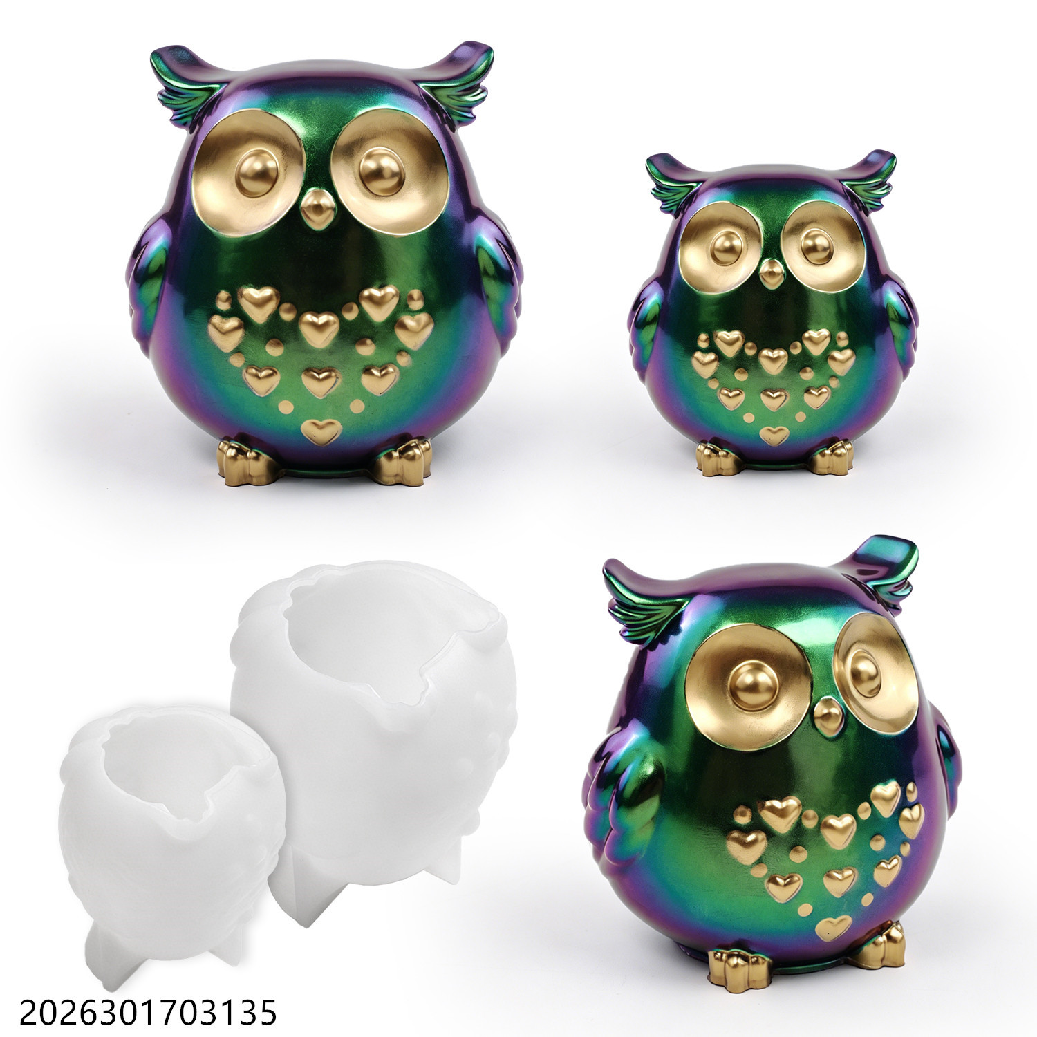 Owl Silicone Mold 3D Bird Shap - Candle Making Kit Wholesale review and price