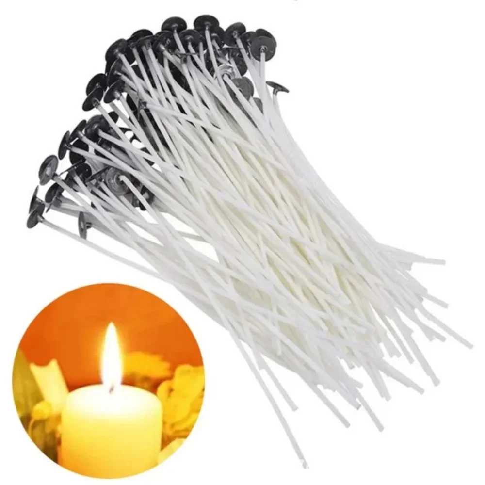 Smokeless Candle Wicks Cotton  - Soy Wax Pillar Blend review and price