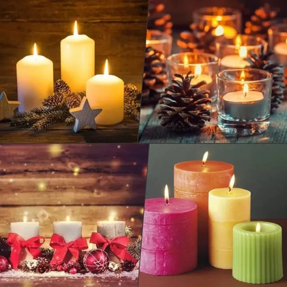 Smokeless Candle Wicks Cotton  - Soy Wax Pillar Blend review and price