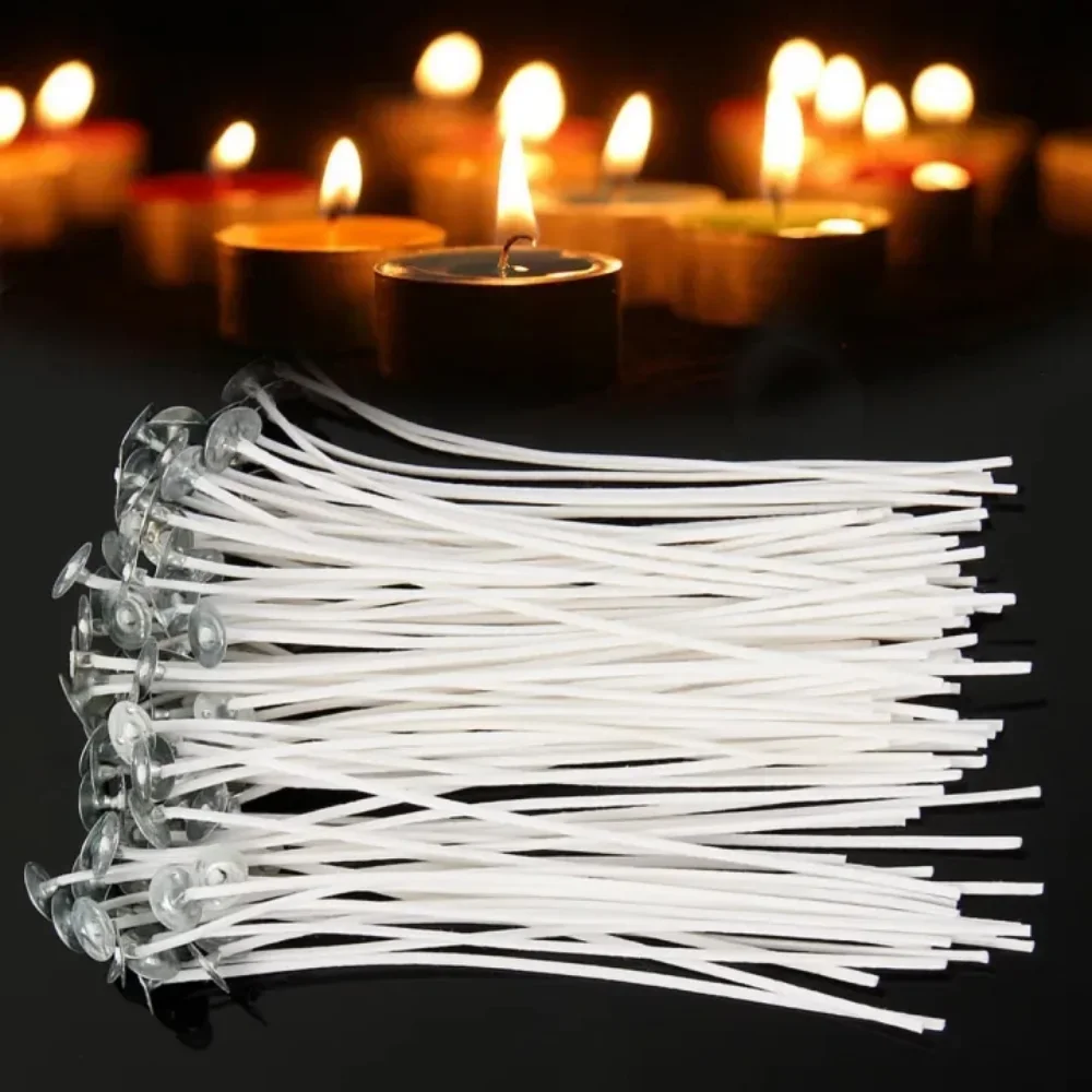 Smokeless Candle Wicks Cotton  - Soy Wax Pillar Blend review and price